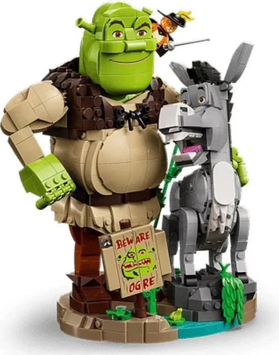 LEGO Shrek, Asno y Gato con Botas 72423