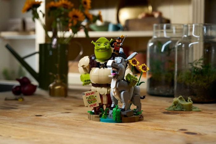 LEGO Shrek, Asno y Gato con Botas 72423