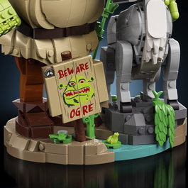 LEGO Shrek, Asno y Gato con Botas (72423)