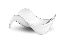 Georg Jensen Centro Mesa Cobra Acero Inoxidable Diámetro 19,1 cm