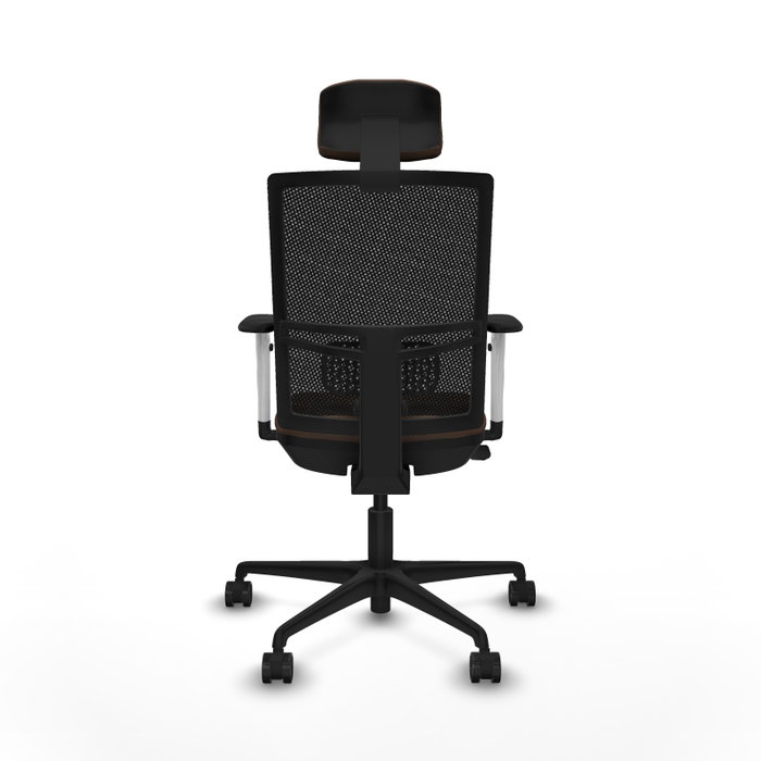 PIQUERAS Y CRESPO Silla de oficina Yunquera con mecanismo Sincro/Traslack Marrón oscuro y Negro PIQUERAS Y CRESPO Silla de oficina Yunquera con mecanismo Sincro/Traslack Marrón oscuro y Negro