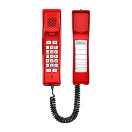 Fanvil H2U-R Teléfono IP Rojo 2 líneas