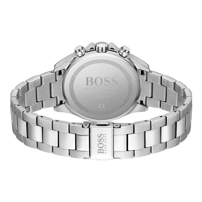 Boss 1502615 Reloj Analógico para Mujer Gris con Esfera Dorada