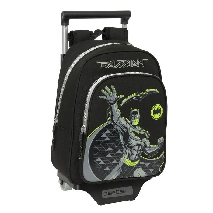 Mochila Escolar con Ruedas Batman Game over Negro 27 x 33 x 10 cm Mochila Escolar con Ruedas Batman Game over Negro 27 x 33 x 10 cm