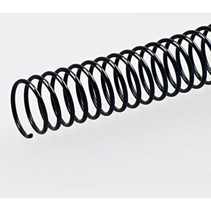 Fellowes Espiral Metálica 8mm Negro para A4