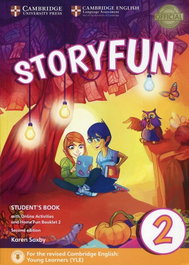 CAMBRIDGE Storyfun for starter level 2. Student+online activities+home fun booklet