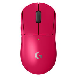 Logitech G Pro X Superlight 2 LS Ratón Gaming 910-006798 - Rojo, Ligero, Sensor HERO 25K, Wireless, Batería Larga Duración