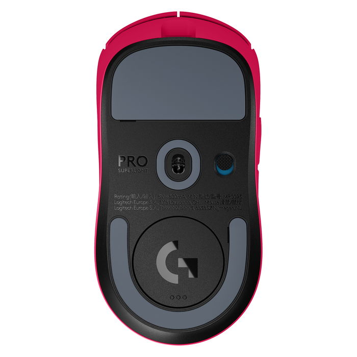 Logitech G Pro X Superlight 2 LS Ratón Gaming 910-006798 - Rojo, Ligero, Sensor HERO 25K, Wireless, Batería Larga Duración Logitech G Pro X Superlight 2 LS Ratón Gaming 910-006798 - Rojo, Ligero, Sensor HERO 25K, Wireless, Batería Larga Duración