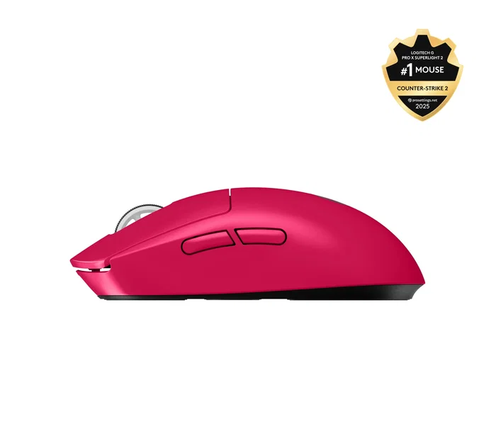 Logitech G PRO X SUPERLIGHT 2 Lightspeed, Magenta
