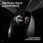 Logitech G Pro X Superlight 2 LS Ratón Gaming 910-006798 - Rojo, Ligero, Sensor HERO 25K, Wireless, Batería Larga Duración