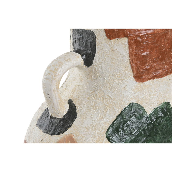DKD Home Decor Jarrón de Resina Multicolor DKD Home Decor Jarrón de Resina Multicolor
