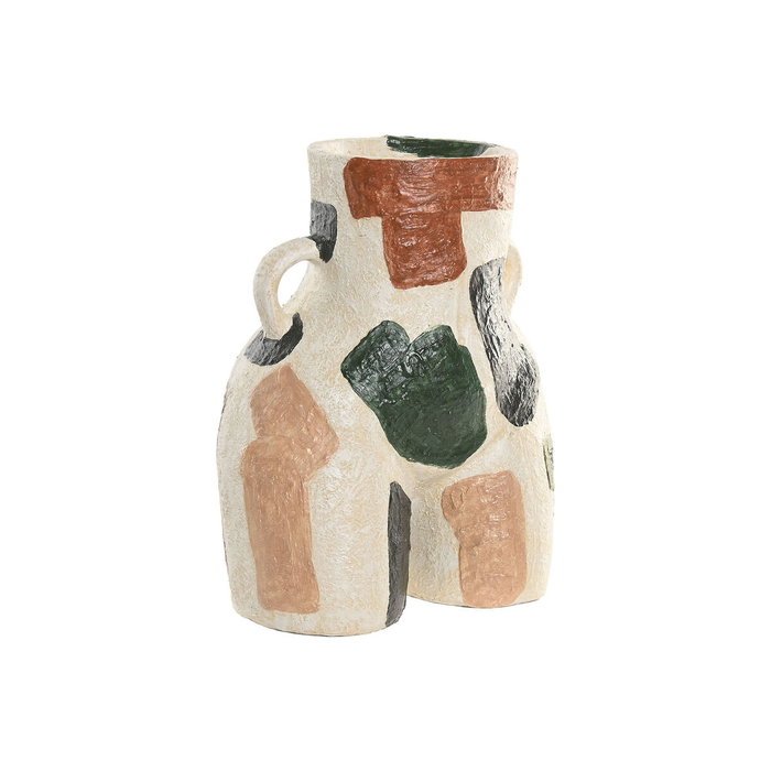 DKD Home Decor Jarrón de Resina Multicolor DKD Home Decor Jarrón de Resina Multicolor