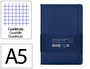 Antartik Cuaderno A5 Tapa Dura 100 Hojas Cuadriculadas Azul Marino 80gr FSC