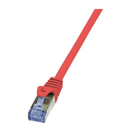 LogiLink Patch Cable Cat.6A S/FTP de 10m rojo PrimeLine
