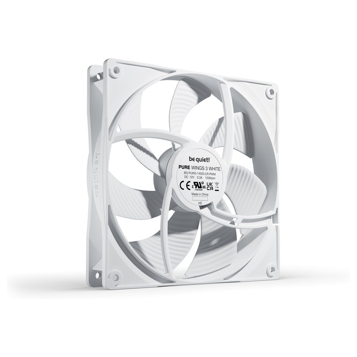 be quiet! Pure Wings 3 140mm PWM Blanco be quiet! Pure Wings 3 140mm PWM Blanco