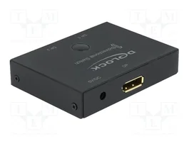 DeLOCK Conmutador Bidireccional DisplayPort 8K 30 Hz