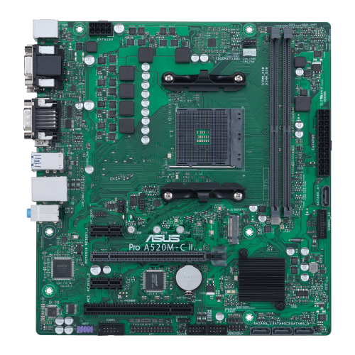 ASUS PRO A520M-C II/CSM micro ATX DDR4 AM4 ASUS PRO A520M-C II/CSM micro ATX DDR4 AM4