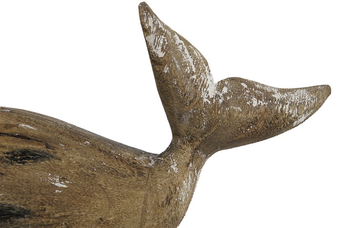 DKD Home Decor Figura Ballena Natural Paulownia 15 x 20.5 x 38.5 cm DKD Home Decor Figura Ballena Natural Paulownia 15 x 20.5 x 38.5 cm