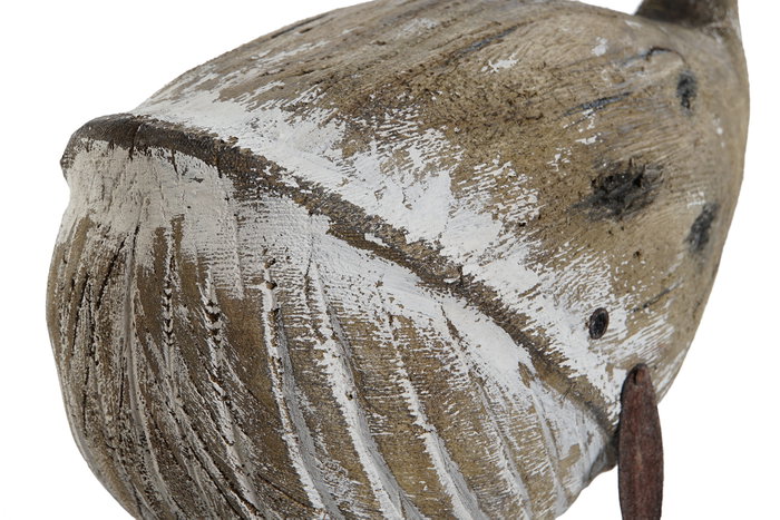 DKD Home Decor Figura Ballena Natural Paulownia 15 x 20.5 x 38.5 cm DKD Home Decor Figura Ballena Natural Paulownia 15 x 20.5 x 38.5 cm