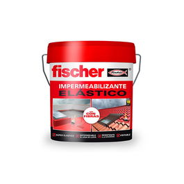 Fischer Impermeabilizante Blanco con Fibras 750 ml para Techos y Terrazas Base Agua