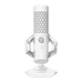 ASUS ROG Carnyx Micrófono de Superficie USB para Mesa, Blanco, Condensador Cardioide, -37 dB, 20-20000 Hz, 24 bit 192 kHz, 120 dB SPL, con Luz LED y Mute