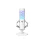 Asus Micrófono ROG Carnyx Blanco Profesional USB 192kHz/24Bit Condensador Nierencharakteristik con Filtro Pop y Silenciador (90YH03Z0-BAUA10)