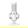 ASUS ROG Carnyx Microphone Blanco Micrófono de superficie para mesa con conexión USB, 24 bit, 192 kHz y hasta 120 dB