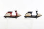 DKD Home Decor Vehículo Decoración Metal 19x7x10 Surtido de 2