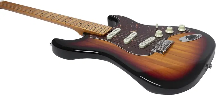 Eko Guitarra Eléctrica Starter ST401 Tipo Strat Diapasón Arce Sunburst