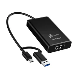 J5create Adaptador de captura HDMI 4K USB 3.2 Gen 1 Negro
