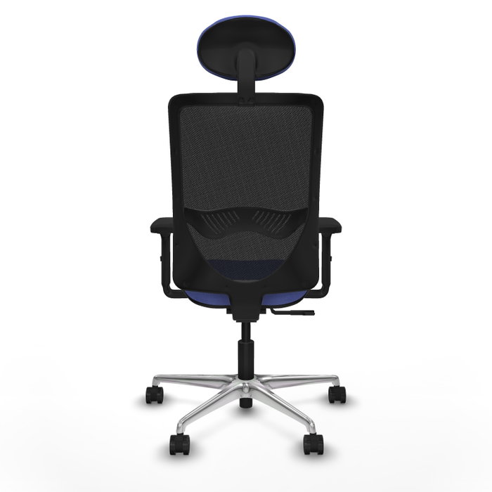 PIQUERAS Y CRESPO Silla de oficina Zulema con mecanismo Sincro, Azul claro y Negro PIQUERAS Y CRESPO Silla de oficina Zulema con mecanismo Sincro, Azul claro y Negro