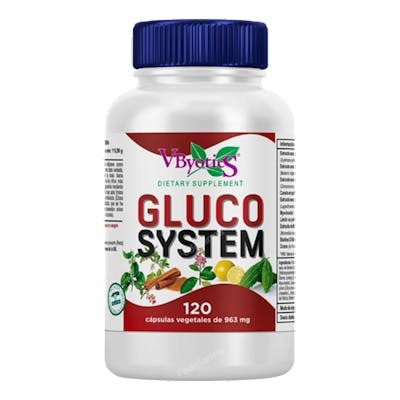 VBYOTICS Gluco System 120 Caps VBYOTICS Gluco System 120 Caps