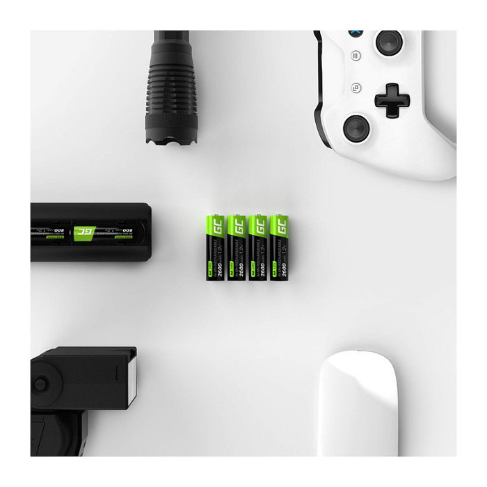 Green Cell Baterías AA GR10 2600mAh (Pack de 16 unidades)