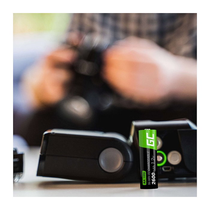 Green Cell Baterías AA GR10 2600mAh (Pack de 16 unidades)