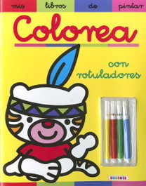 SUSAETA EDICIONES, Colorea con rotuladores - SUSAETA EDICIONES