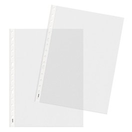 Funda Multitaladro Dohe Basic Plus Pp 80Μ Pl.Nj. A4 16 Tal.Rfzo. Paquete De 100