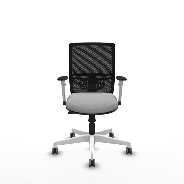 PIQUERAS Y CRESPO Silla de oficina Yunquera Gris claro y Negro PIQUERAS Y CRESPO Silla de oficina Yunquera Gris claro y Negro