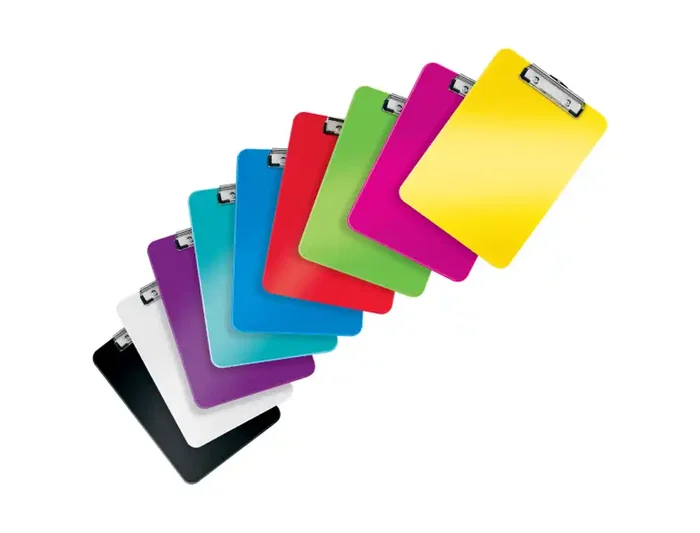 Leitz Carpeta WOW Plástico Rígido DIN A4 con Pinza Superior Color Amarillo