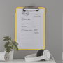 Leitz WOW Carpeta de plástico rígido con pinza superior DIN A4 Amarillo