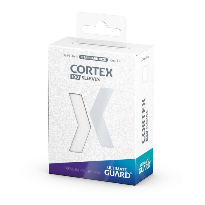 Ultimate Guard Cortex Sleeves Standard Size (100) - White Ultimate Guard Cortex Sleeves Standard Size (100) - White