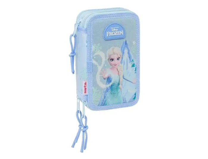 Safta Estuche Triple Frozen Disney 37 Piezas