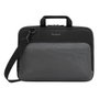 Targus Work-In Essentials Funda de Transporte para Portátiles 13-14 Pulgadas Negro y Gris