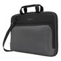 Targus Work-In Essentials Funda de Transporte para Portátiles 13-14 Pulgadas Negro y Gris