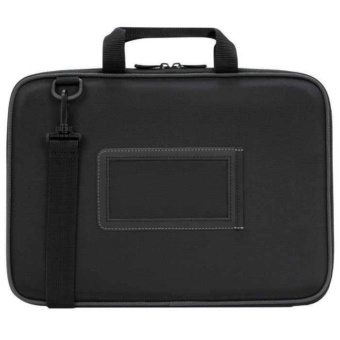Targus Work-in Essentials Maletín para Portátil 35.6 cm (14") Cromebook Negro Gris - Compatible con Google