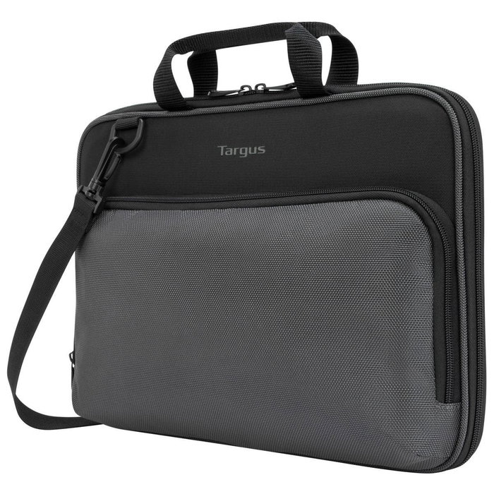 Targus Work-in Essentials Maletín para Portátil 35.6 cm (14") Cromebook Negro Gris - Compatible con Google