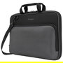 Targus Work-in Essentials Maletín para Portátil 35.6 cm (14") Cromebook Negro Gris - Compatible con Google