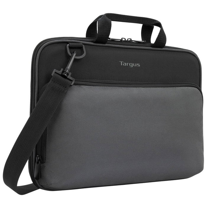 Targus Work-in Essentials Maletín para Portátil 35.6 cm (14") Cromebook Negro Gris - Compatible con Google