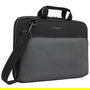 Targus Work-in Essentials Maletín para Portátil 35.6 cm (14") Cromebook Negro Gris - Compatible con Google