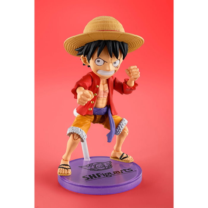 Tamashii Nations Figura S.H. Figuarts Monkey D. Luffy One Piece 7,5cm Articulada