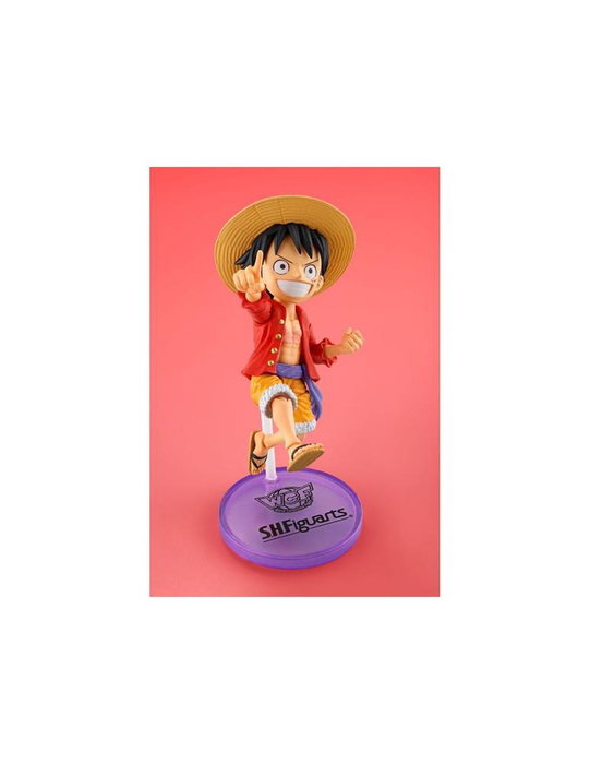 TAMASHII NATIONS Figura S.H. Figuarts Monkey D. Luffy World Collectable One Piece 7,5cm